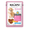 Корм влажный НАЛАПУ Kitten для котят, сочные кусочки ягненка в нежном соусе, 77 г
