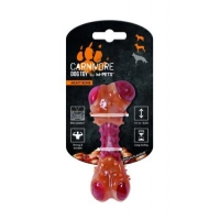 MPets Игрушка для собак кость, вкус бекона, красная 11.7 x 4.7 x 4 см