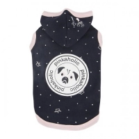 PINKAHOLIC Толстовка с капюшоном для собак ROYAL PUG, синяя