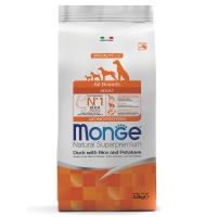 Monge Dog Monoprotein корм для собак всех пород утка с рисом и картофелем