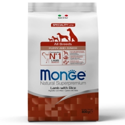 Monge Dog Speciality Puppy&Junior корм для щенков всех пород ягненок с рисом