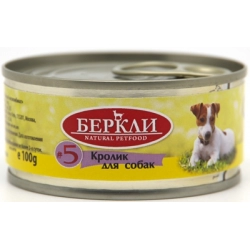 Беркли консервы для собак №5 Кролик