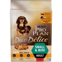 Pro Plan Duo Delice сухой корм для собак мелких пород, говядина