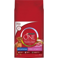 Purina One Med Max сухой корм для собак ягненок рис